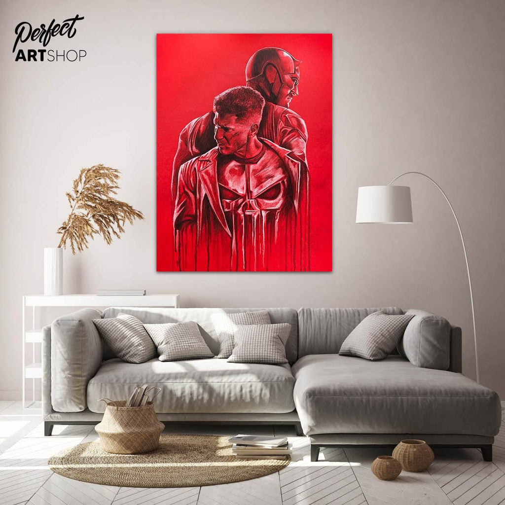 DAREDEVIL & PUNISHER - PerfectArtShop