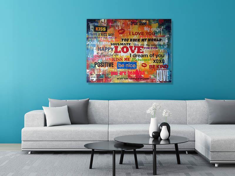 ABSTRACT LOVE - PerfectArtShop