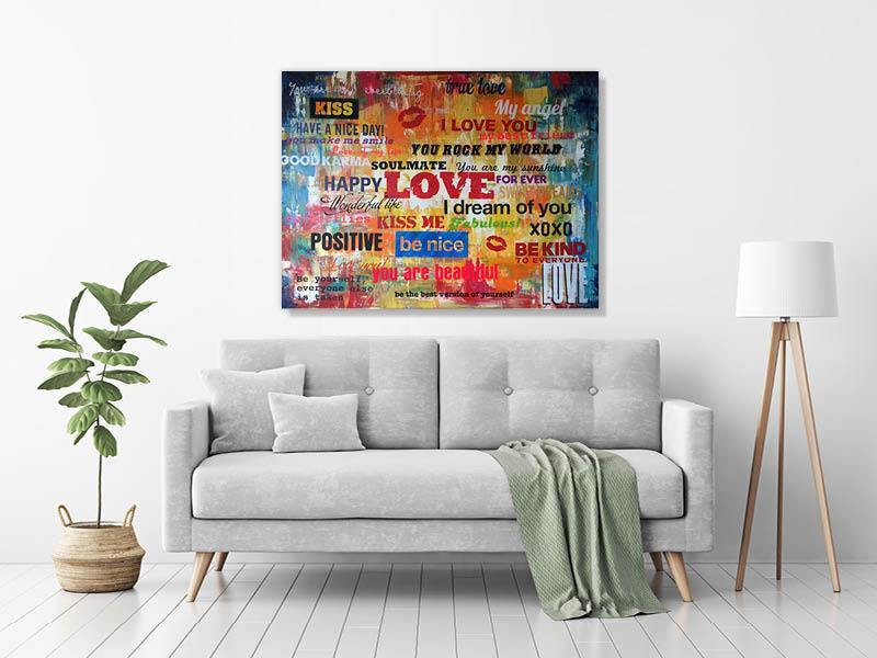 ABSTRACT LOVE - PerfectArtShop