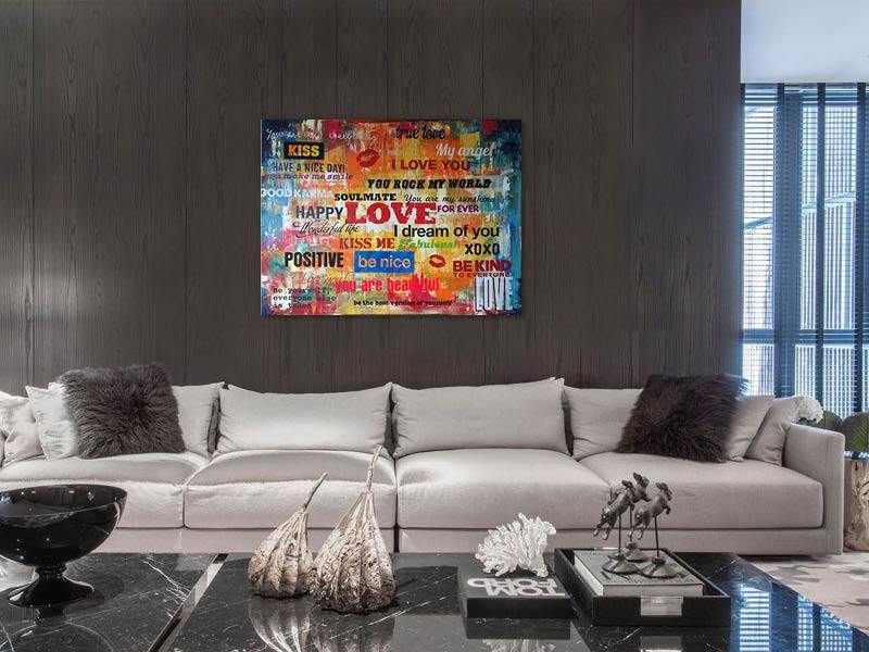 ABSTRACT LOVE - PerfectArtShop