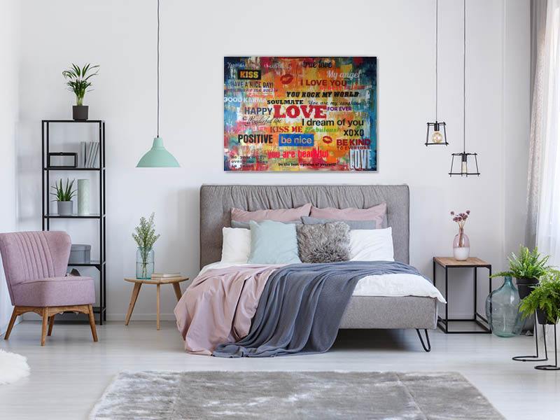 ABSTRACT LOVE - PerfectArtShop