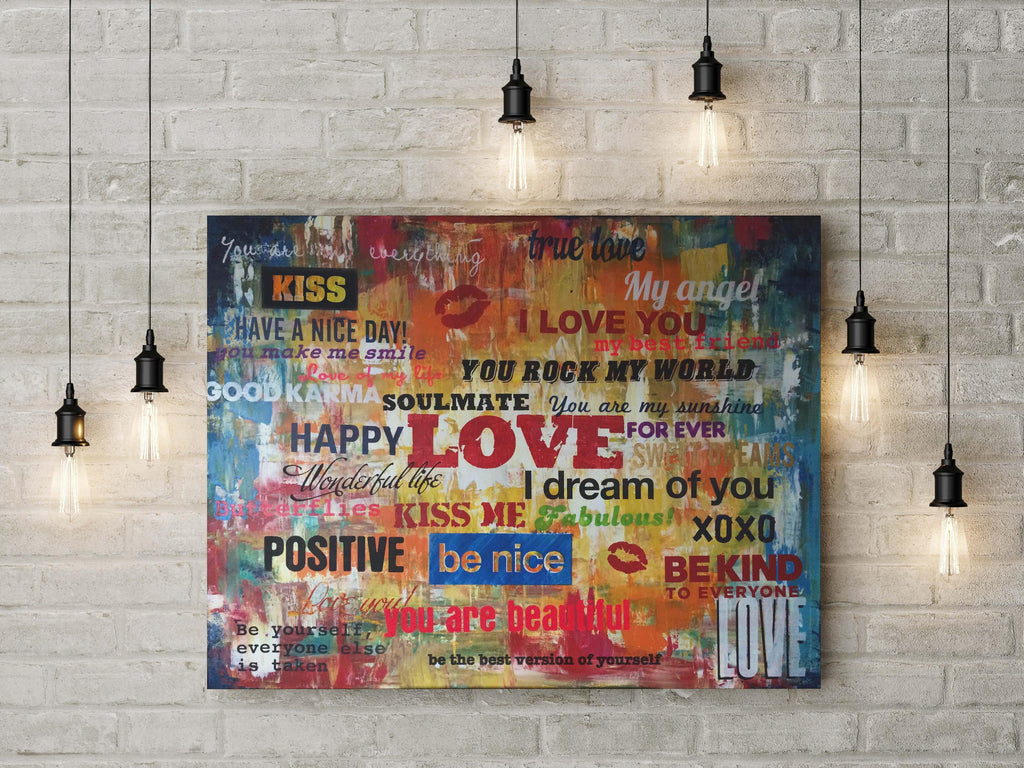 ABSTRACT LOVE - PerfectArtShop