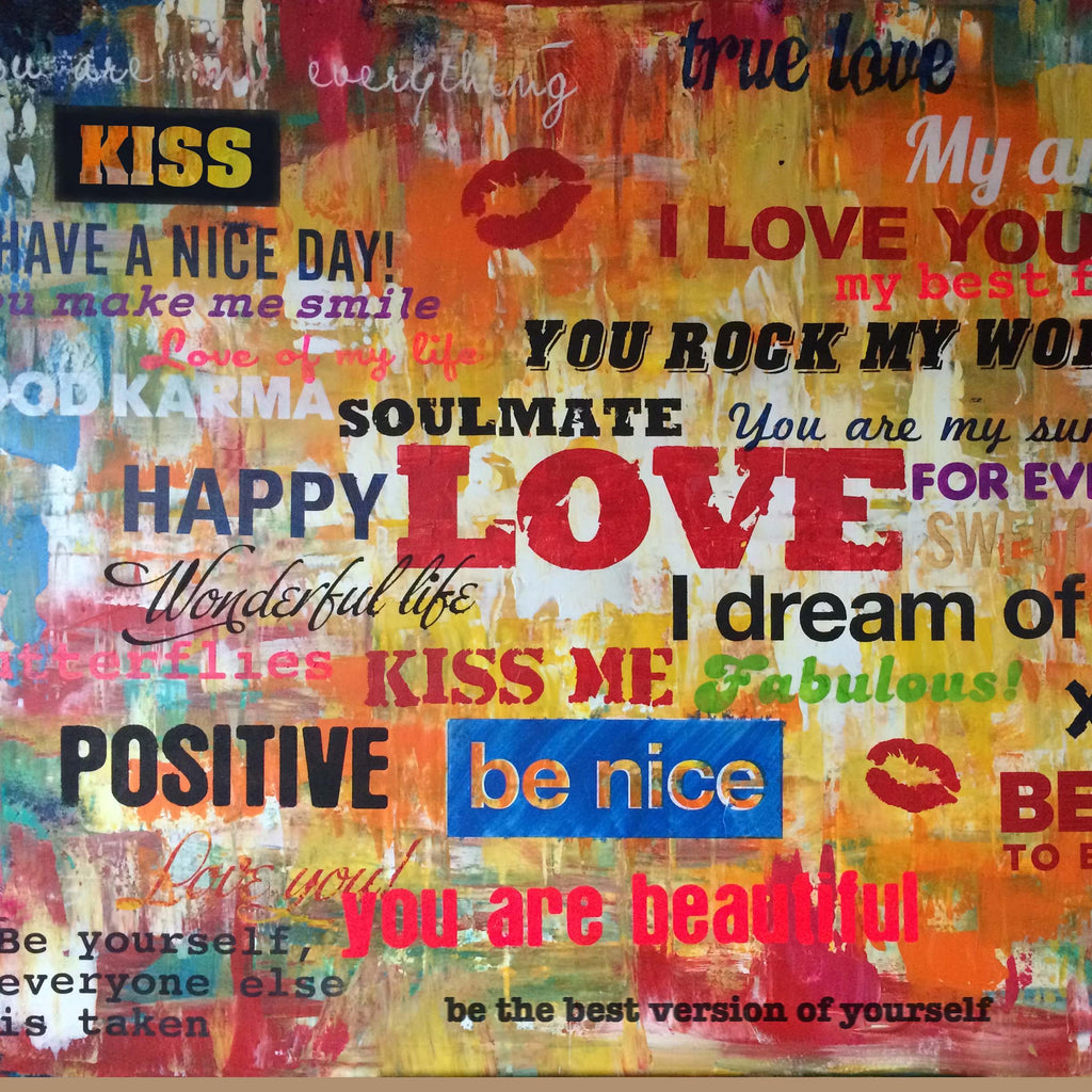ABSTRACT LOVE - PerfectArtShop