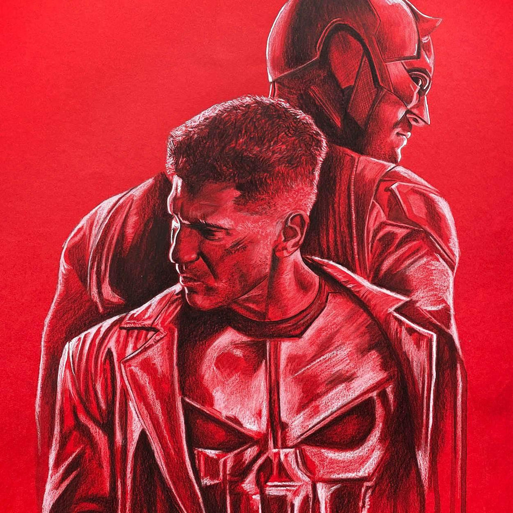 DAREDEVIL & PUNISHER - PerfectArtShop